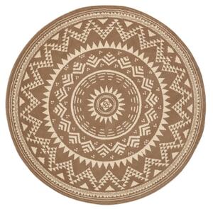 Hanse Home Collection koberce Kusový koberec Celebration 103443 Valencia Brown - 140x140 (průměr) kruh cm