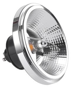 Halogénová LED žiarovka GU10 teplá 3000k 10,5w 500 lm čierna