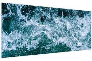 Obraz - Vlny oceánu (120x50 cm)