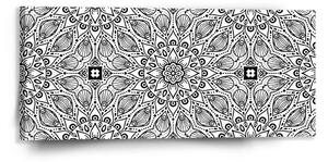 Sablio Obraz Biele mehendi - 110x50 cm