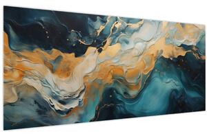 Obraz - Abstrakcia (120x50 cm)