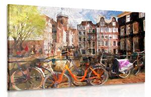 Obraz kreslený Amsterdam Varianta: 120x80