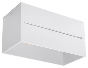 Stropné svietidlo Lobo Maxi, 1x biele kovové tienidlo