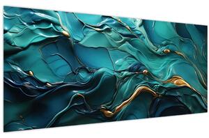 Obraz - Abstraktné textúry (120x50 cm)