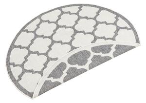 NORTHRUGS - Hanse Home koberce Kusový koberec Twin Supreme 103420 Palermo grey creme - 200x200 (priemer) kruh cm