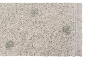 LORENA CANALS Hippy Dots Natural - Olive - koberec