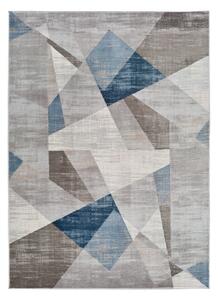 Sivo-modrý koberec Universal Babek Geo, 80 x 150 cm