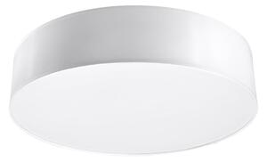 Stropné svietidlo Arena, 1x biele plastové tienidlo, (biely plast), (fi 55 cm)