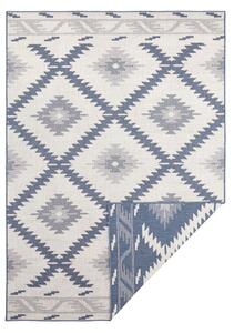NORTHRUGS - Hanse Home koberce Kusový koberec Twin Supreme 103430 Malibu blue creme – na von aj na doma - 80x350 cm