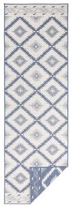 NORTHRUGS - Hanse Home koberce Kusový koberec Twin Supreme 103430 Malibu blue creme – na von aj na doma - 120x170 cm
