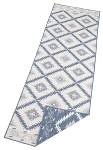 NORTHRUGS - Hanse Home koberce Kusový koberec Twin Supreme 103430 Malibu blue creme – na von aj na doma - 80x150 cm