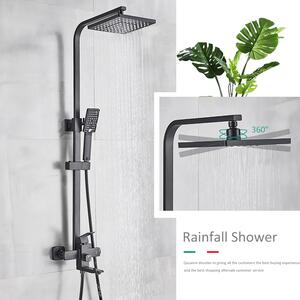 Luxusný sprchový set Antonio - úspora vody<span> - </span>Brúsený Nikel - Brúsený Nikel