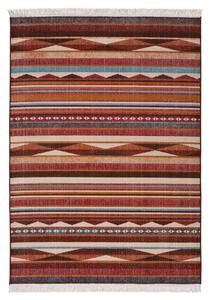 Červený koberec Universal Caucas Stripes, 120 x 170 cm