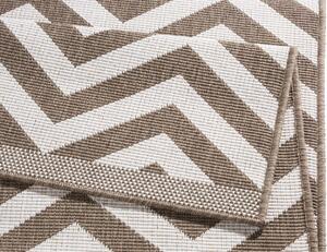 NORTHRUGS - Hanse Home koberce Kusový koberec Twin Supreme 103434 Palma brown creme - 80x250 cm