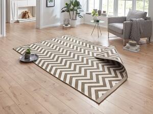 NORTHRUGS - Hanse Home koberce Kusový koberec Twin Supreme 103434 Palma brown creme - 80x350 cm