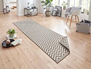 NORTHRUGS - Hanse Home koberce Kusový koberec Twin Supreme 103434 Palma brown creme - 80x350 cm
