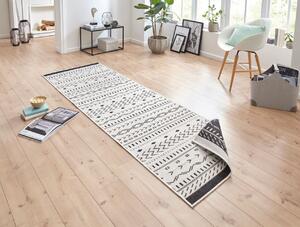 NORTHRUGS - Hanse Home koberce Kusový koberec Twin Supreme 103438 Kuba black creme – na von aj na doma - 200x290 cm