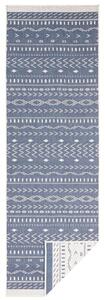 NORTHRUGS - Hanse Home koberce Kusový koberec Twin Supreme 103439 Kuba blue creme – na von aj na doma - 80x250 cm