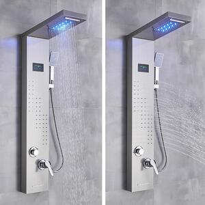 Luxusný LED sprchový panel Jan - 5 režimov<span> - </span>Čierna 8011 - Čierna 8011