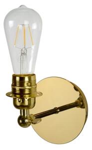 Lucide 08223/01/01 - LED nástenné svietidlo RETRO 1xE27/5W/230V mosadz