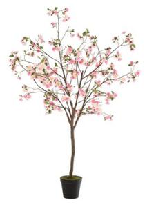 Strom kvetinový v kvetináči veľký dekorácia ROSE