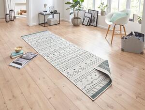 NORTHRUGS - Hanse Home koberce Kusový koberec Twin Supreme 103440 Kuba green creme – na von aj na doma - 80x150 cm