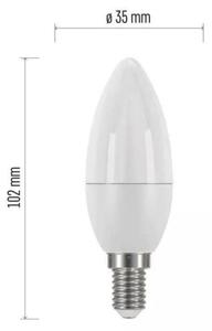 LED Žiarovka E14/4,2W/230V 2700K CRI 94 Ra