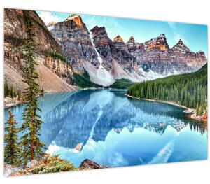 Obraz - Moraine lake (90x60 cm)