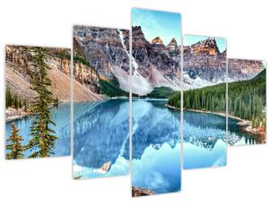 Obraz - Moraine lake (150x105 cm)