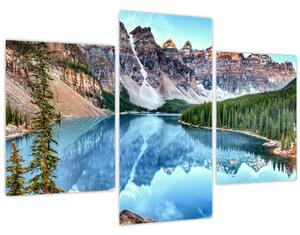 Obraz - Moraine lake (90x60 cm)