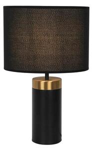 Stolná lampa LUCIANO 1xE27/40W/230V čierna/zlatá