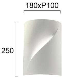 Nástenné svietidlo BLANC 2xE14/10W/230V biela