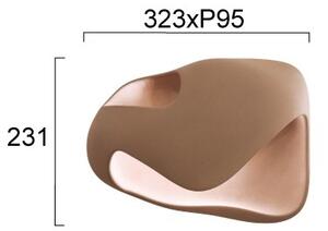 Nástenné svietidlo DEBBY 1xG9/8W/230V hnedé