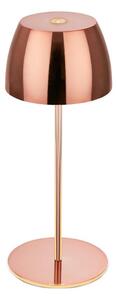 Briloner - LED stmievateľná nabíjateľná dotyková vonkajšia stolná lampa MINI LED/2,5W/5V IP44 1800 mAh medená