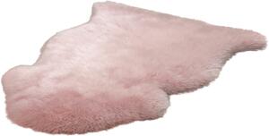 Obsession koberce Kusový koberec Premium Sheep 100 Rosa - 55x85 tvar kožušiny cm