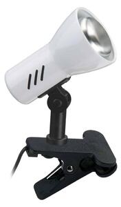 Briloner 2794/016P - Svietidlo s klipom 1xE14/40W/230V čierna/biela
