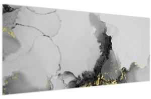 Obraz - Atramentové umenie (120x50 cm)