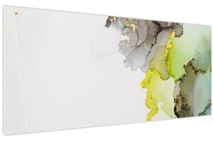 Obraz - Abstraktné umenie atramentom (120x50 cm)