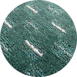 Vopi koberce Kusový koberec Valencia zelená guľatý - 57x57 (průměr) kruh cm