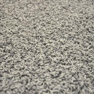 Vopi koberce Kusový šedý koberec Color Shaggy štvorec - 80x80 cm