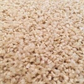 Vopi koberce Kusový béžový koberec Color Shaggy štvorec - 150x150 cm