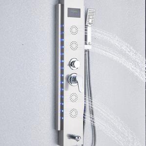 LED Sprchový panel Aldabert 5 funkcií<span> - </span>8003 Čierna - 8003 Čierna
