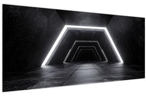 Obraz - Futuristický tunel (120x50 cm)