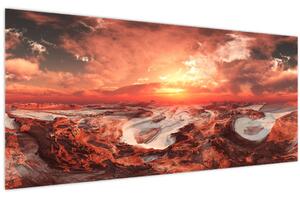 Obraz - Mars (120x50 cm)