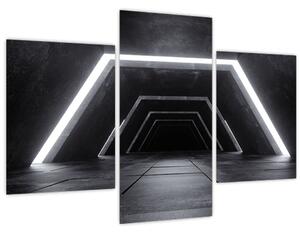 Obraz - Futuristický tunel (90x60 cm)