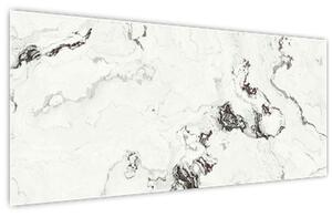 Obraz - Biely mramor (120x50 cm)