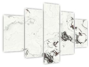 Obraz - Biely mramor (150x105 cm)