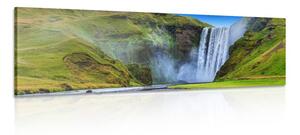 Obraz ikonický vodopád na Islande Varianta: 150x50
