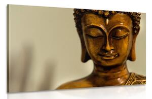 Obraz bronzová hlava Budhu Varianta: 60x40