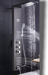 Sprchový panel Milo<span> - </span>Čierna - Čierna